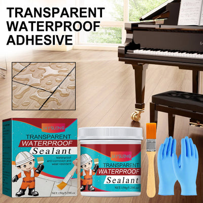 Transparent Waterproof Adhesive for Leakproof Repairs