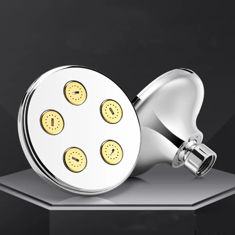 High Pressure Shower Head Water Saving Rainfall Showerhead 360 Degree Rotatable Filter Faucet Tap Shower Bathroom Accessories - Korvel
