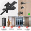 Portable Door Lock Privacy Extra Security Lock Anti Theft Travel Inside Door Locker for Traveling Home Bedroom Apartmen - Korvel