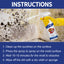 Mildew Remover, Wall Toilet Wash Basin Mildew Removal Spray - Korvel