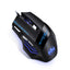 Illuminated USB Wired Optical Gaming Mouse with 8 Buttons