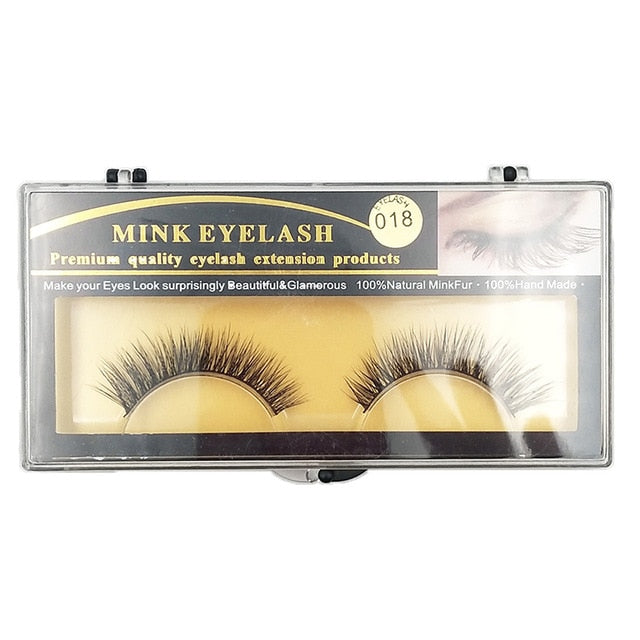 Premium 3D Mink False Eyelashes - Natural & Lightweight