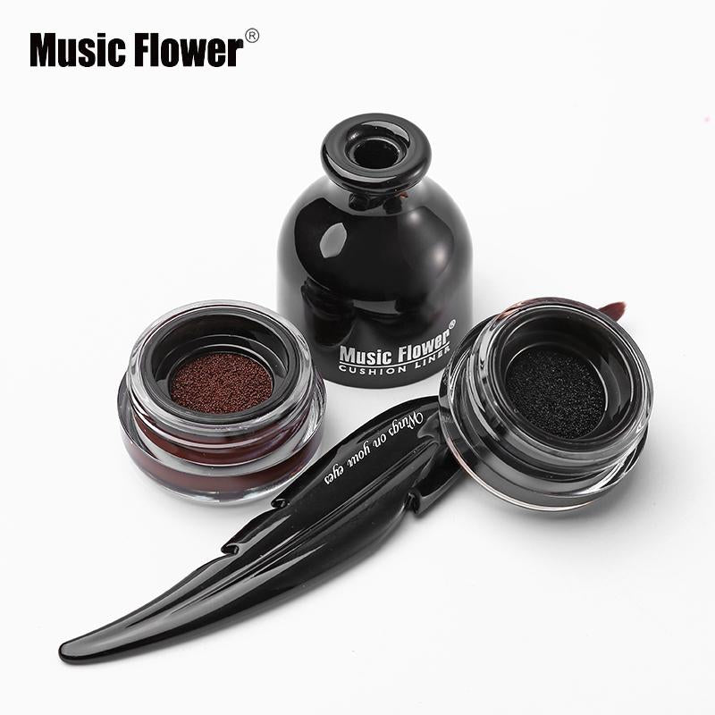 Eyeliner coussin Music Flower - Résistant à l'eau et longue tenue