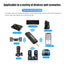 Wireless K35 Lavalier Lapel Microphone Omnidirectional Bluetooth 5.3 K35 Condenser Mic Noise Reduction Professional - Korvel