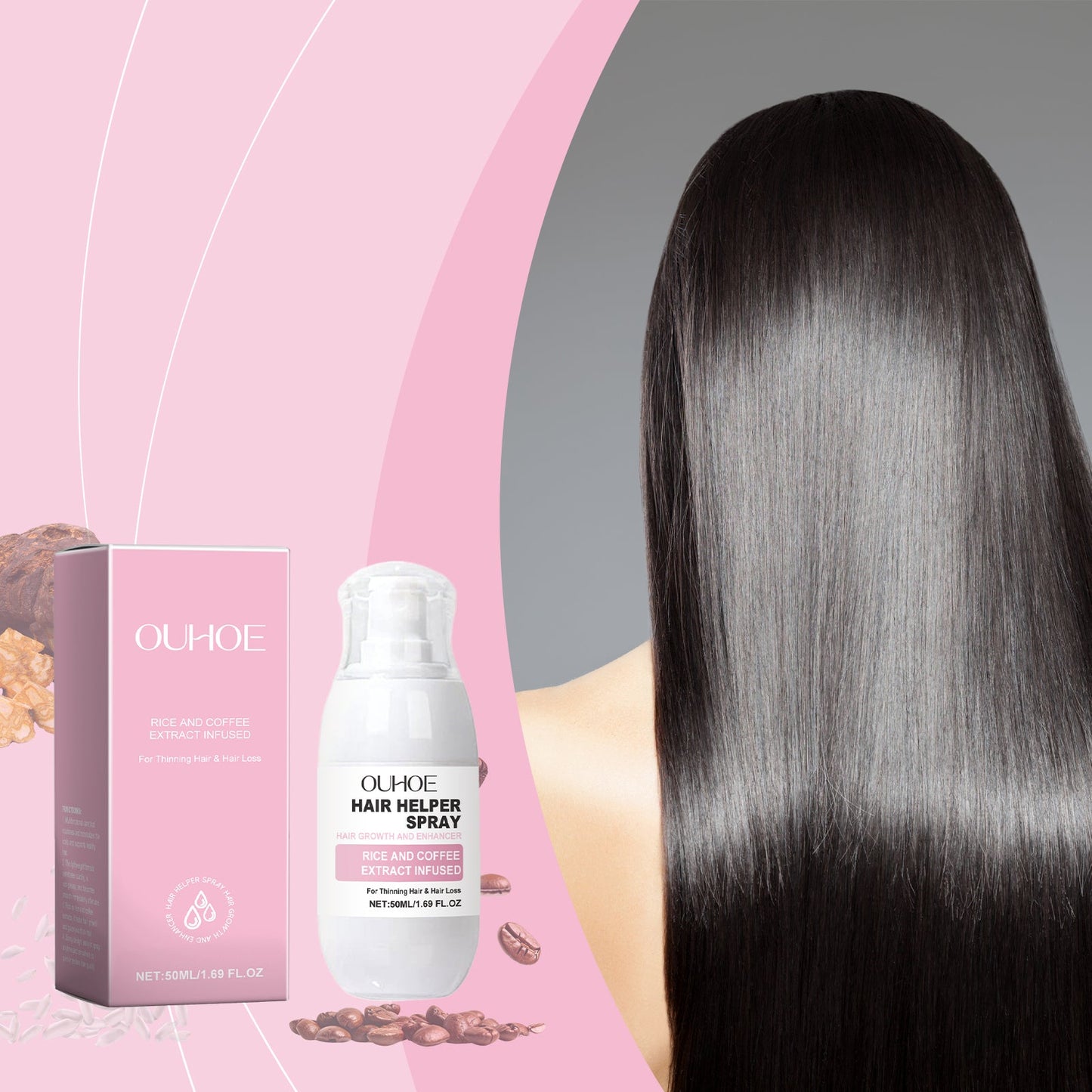 Nourishing Hair Spray for Hydration and Protection