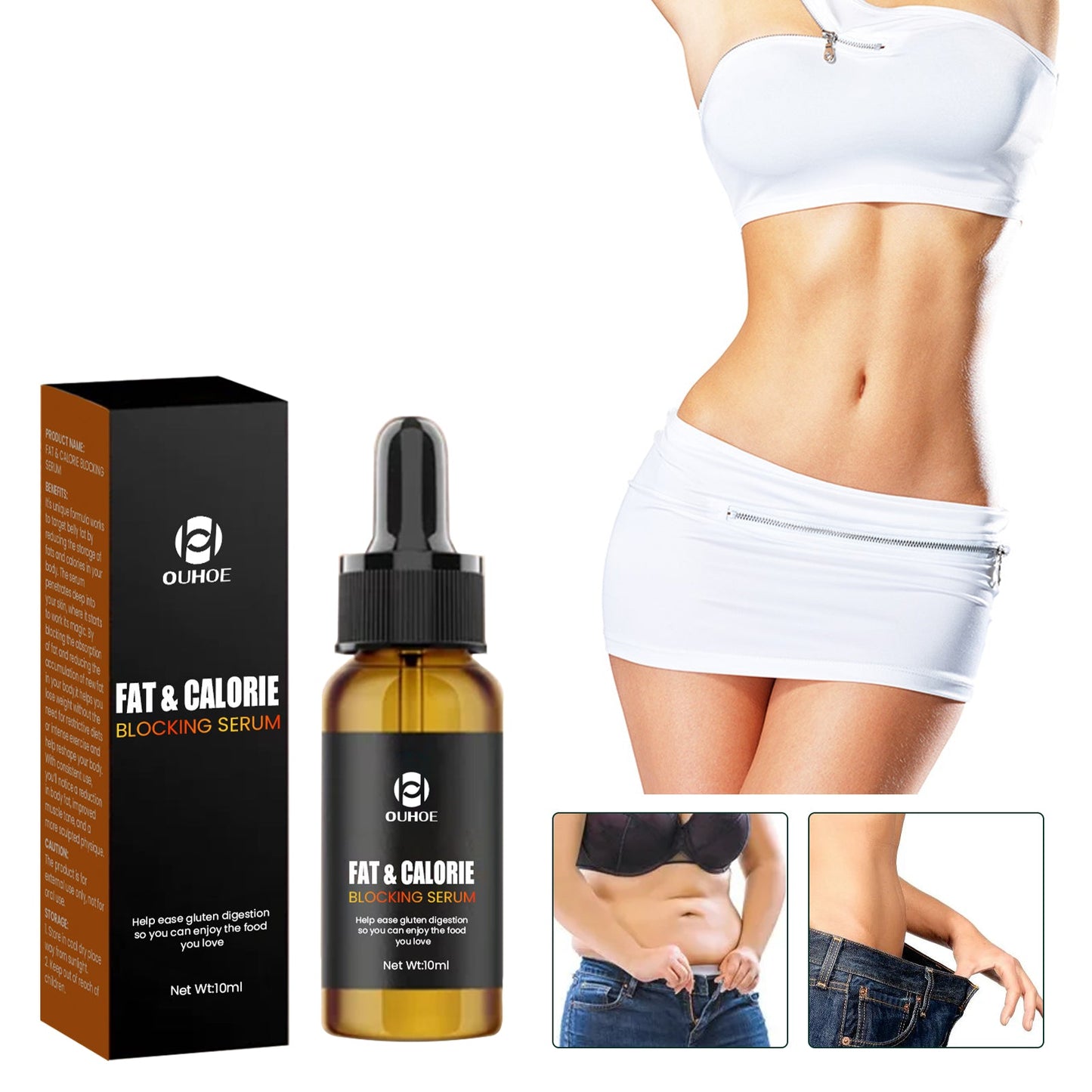 Body Shaping Essence, Massages Tightens Skin Moisturizes And Body Shaping Essential Oil - Korvel