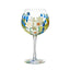 Nordic Colored Glass Wine Glasses Creative Hand-Painted Flowers Wine Glass Household Painted Goblet Crystal Champagne Drinkware - Korvel
