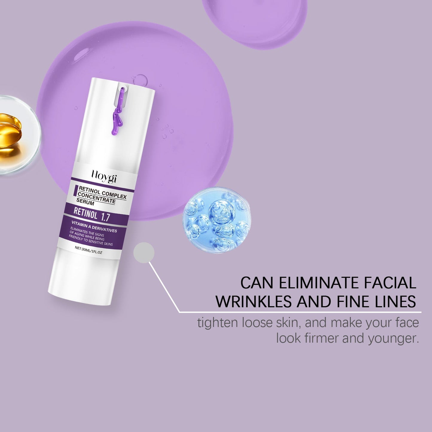 Retinol Facial Essence, Hydrates And Moisturizes Soft And Tender Skin For A Variety Of Skin Types - Korvel