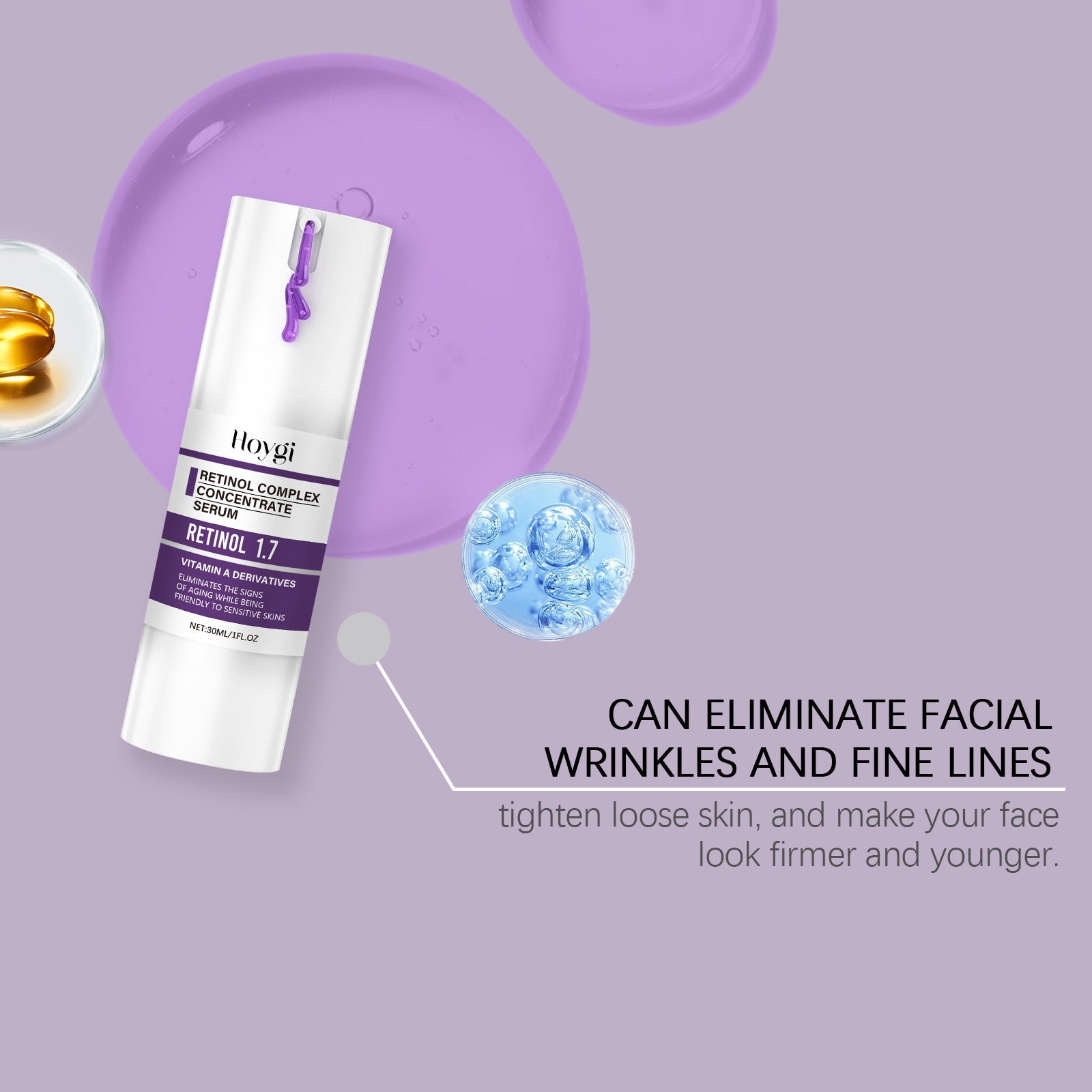 Retinol Facial Essence, Hydrates And Moisturizes Soft And Tender Skin For A Variety Of Skin Types - Korvel