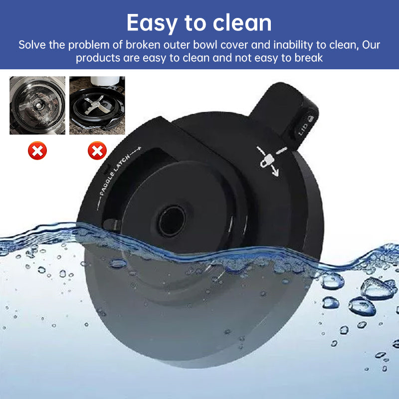 Outer bowl lid for Ninja NC501 NC500 ice cream maker, compatible with NC500 series. - Korvel