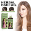 Huile de soin capillaire aux herbes pour un cuir chevelu nourri et des cheveux doux