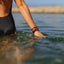 Raw Black Baltic Amber Adult Bracelet