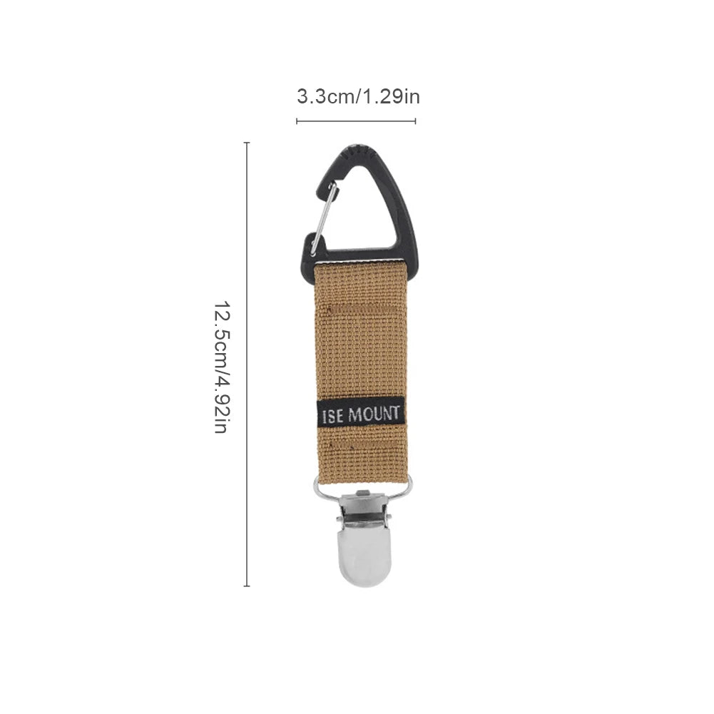 Multifunctional Outdoor Travel Clip for Hats, Gloves, and Towels