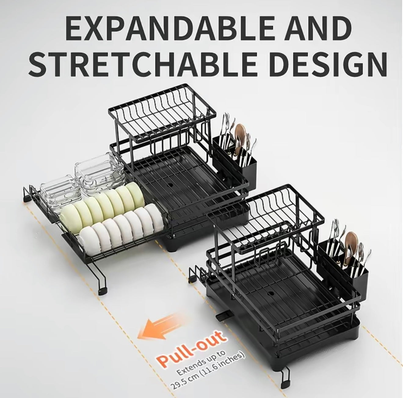 SpaceDry Foldable Dish Rack