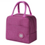 Fashion simple portable insulation bag waterproof fresh-keeping aluminum foil lunch box bag small lunch bag travel cooler bag - Korvel