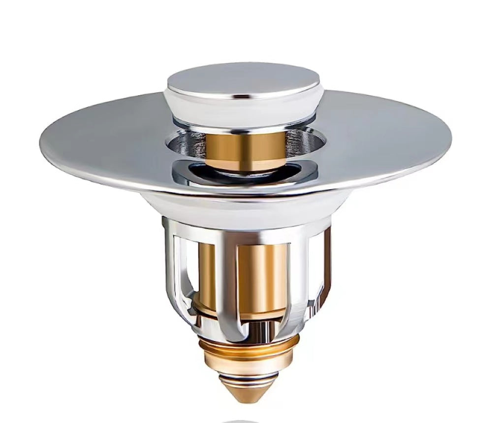 Premium Brass Bathtub Sink Plug and Drain Strainer