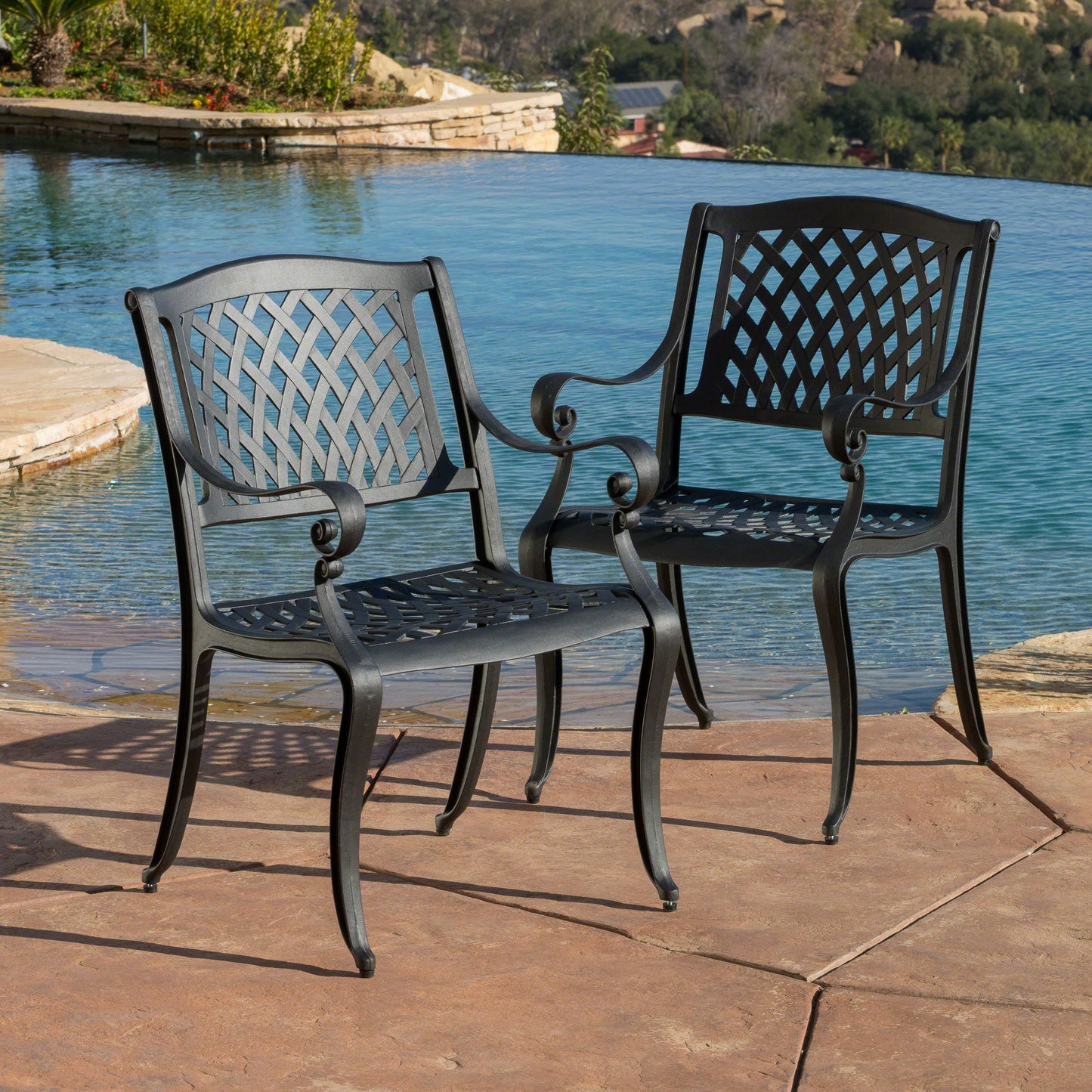 Ensemble de chaises Cayman Arch Mesh I (Set de 2)