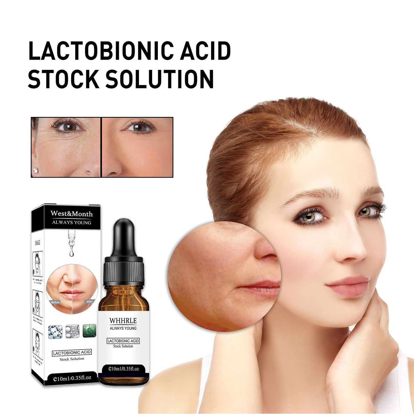 Suero Facial Hidratante Premium para Piel Refinada