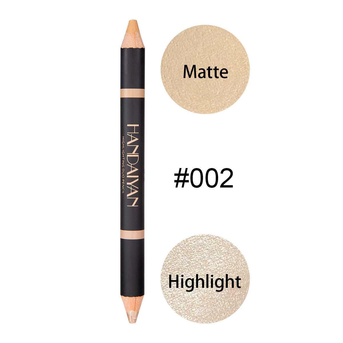 HANDAIYAN Double Head Eyebrow Dual Purpose Pen