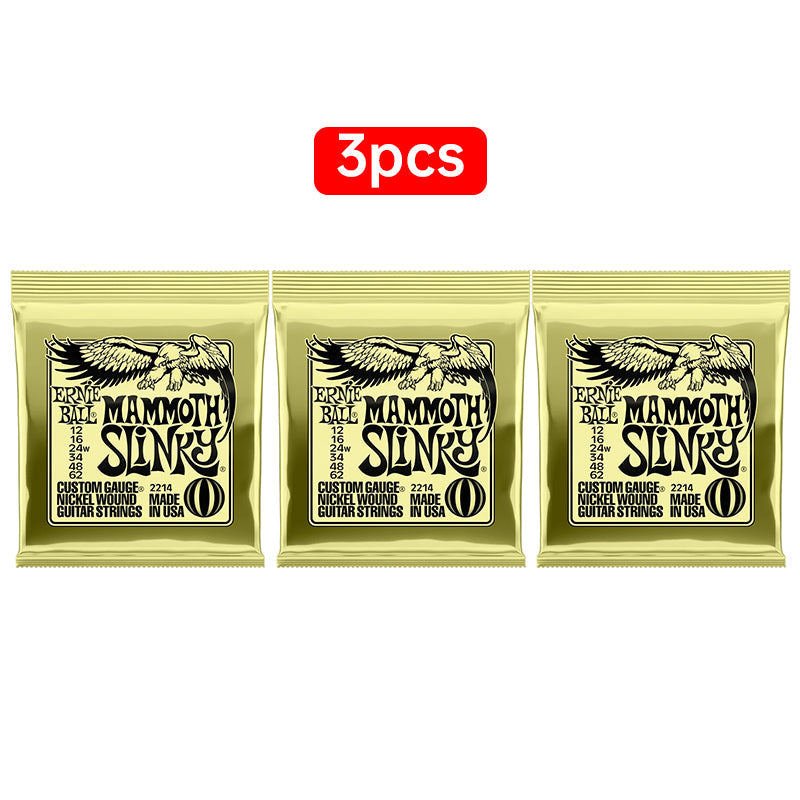 Ernie Ball 6-String Baritone Slinky Nickel Wound Electric Guitar Strings, 13-72 Gauge (P02839) - Korvel