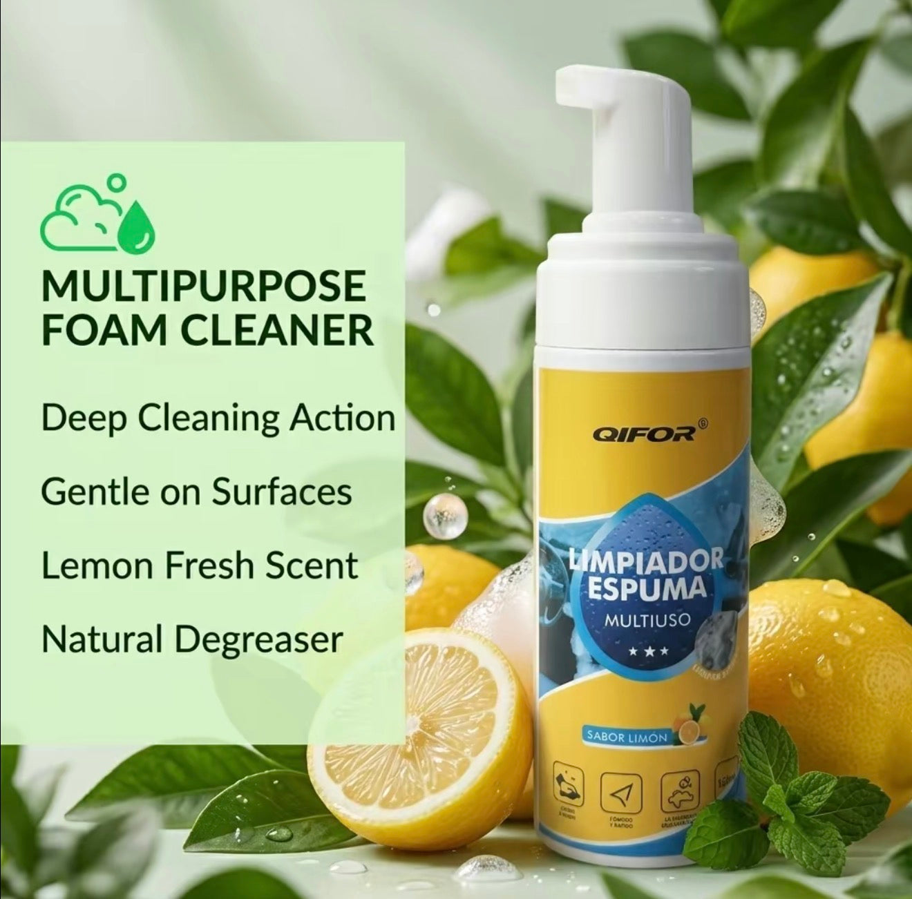 EnzyClean Foam Spray - Multi-Surface Cleaner