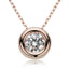 1 Carat Moissanite 925 Sterling Silver Necklace