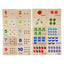 Tableau de Correspondance Cognitif en Bois Montessori pour l'Éducation Précoce