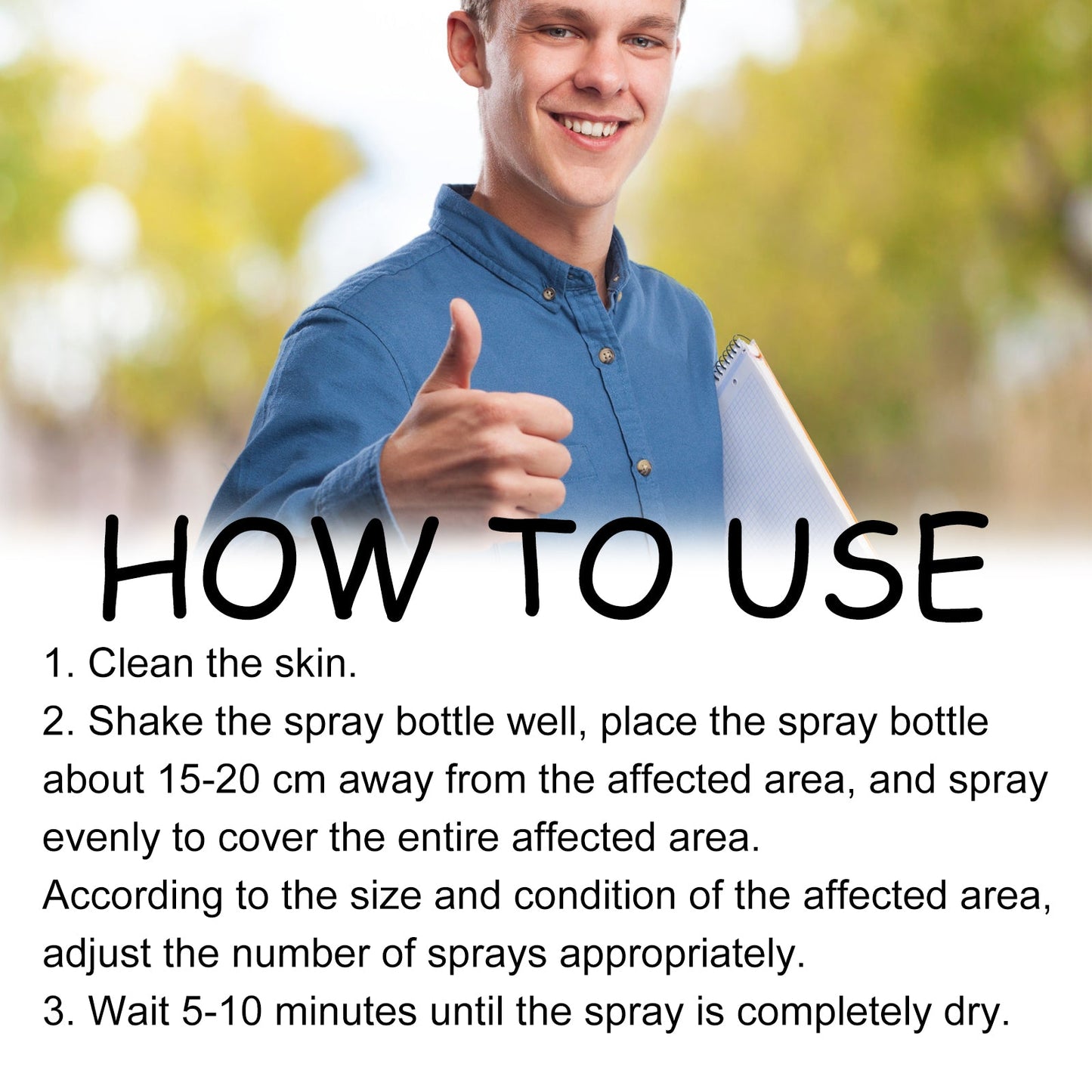 Bee Venom Psoriasis Care Spray, Soothing Skin Irritation Repair Moisturizing And Tender Skin Care Spray - Korvel