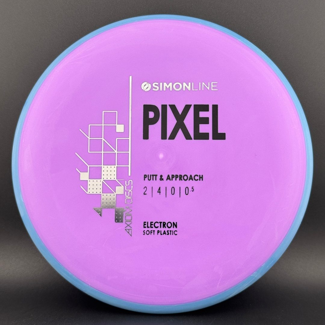 Soft Electron Pixel - Simon Line Disc Golf Putter