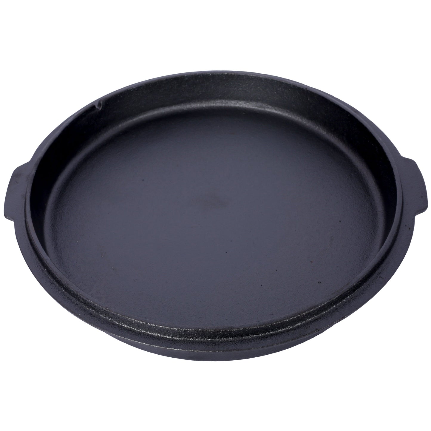 ast iron Dutch oven with lid, outdoor camping deep pot, used for camping, cooking, barbecue and leg rest,6 quarts - Korvel