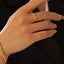 Elegant Bow Ring in Stainless Steel