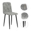 Dining Chairs Set of 4, Modern Kitchen Dining Room Chairs, Velvet Dining Chair Upholstered Cushion Seat and Sturdy Metal Legs - Korvel
