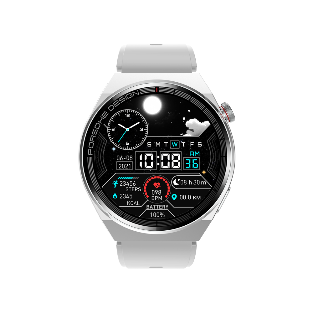 GS GT3 Pro Smart Watch Heart Rate, Blood Pressure, Blood Oxygen Monitoring Bluetooth Sports Watch Bracelet - Korvel