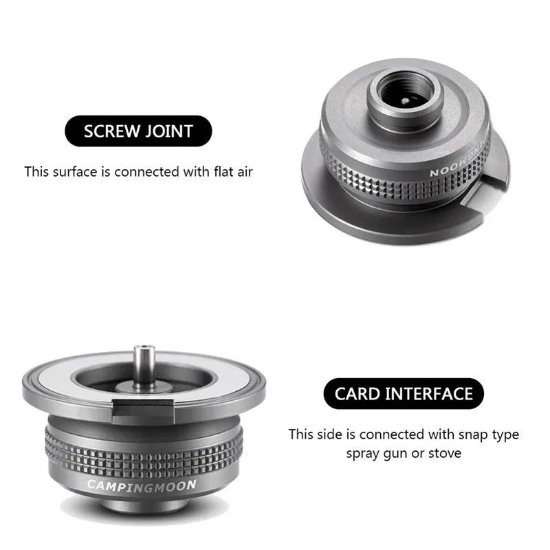 Koyaf Magnetic Iso Gas to Bhutan Gas Burner Adapter