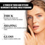 Eyebrow Liquid Dark Thick Natural Oil Eyebrow Repair Mild Moisturizing Treatment - Korvel