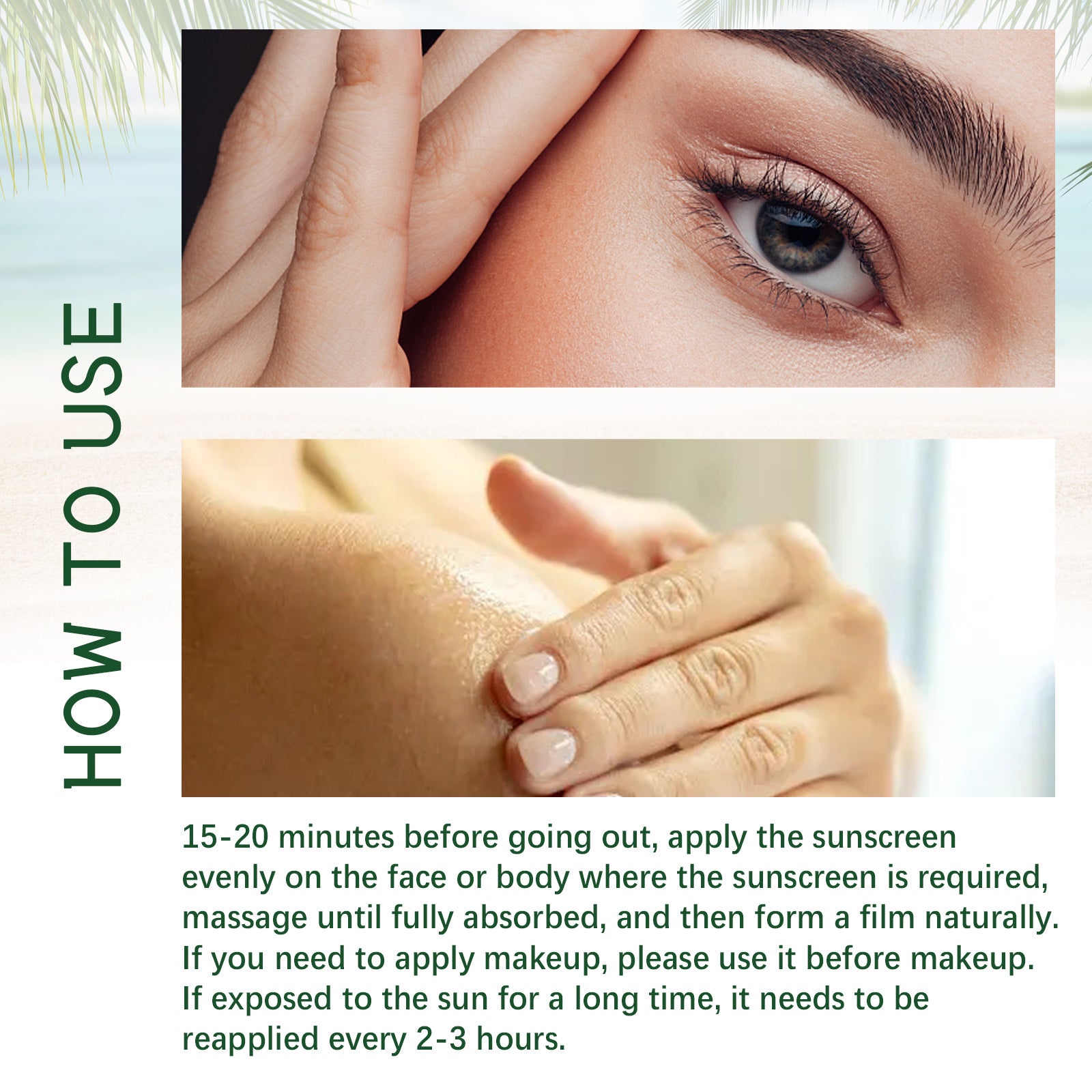 Aloe Vera Protective Cream, Hydrating Fresh Isolating UV Protection Cream - Korvel