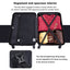 3 Piece Lightweight Luggage Set with Spinner Wheels - Red