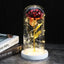 Enchanted Glass Rose Decoration for Home Decor