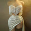 Conjunto de Falda de Cadena de Rhinestones Elegante