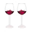 Vasos de Vino Kucehiup Shark - Conjunto de Cáliz Único de 300ml