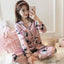 Autumn Ice Silk Loungewear