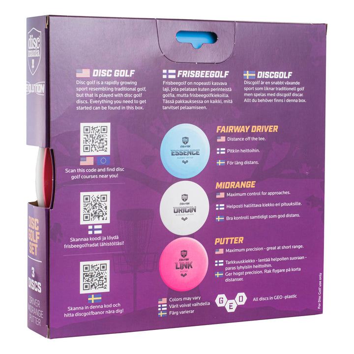 Pack de démarrage Evolution Geo 3 Disques