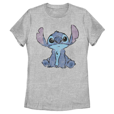 Women's Disney Lilo & Stitch Distressed T-Shirt