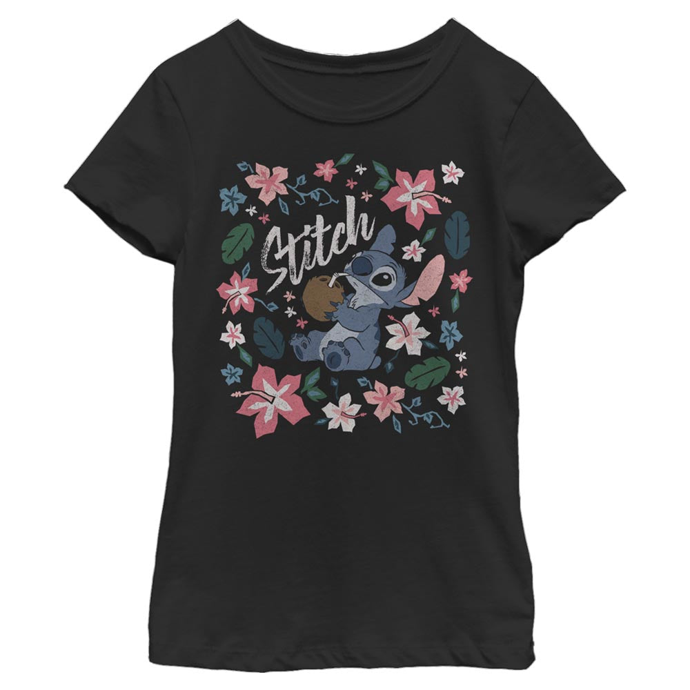 T-shirt Tropical Stitch pour fille de Disney