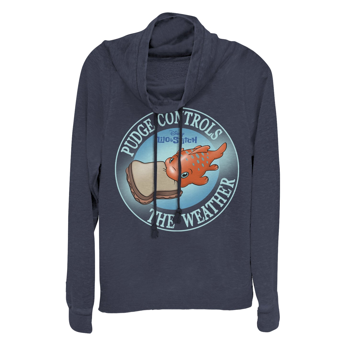 Sudadera con cuello de cowl de clima Pudge de Disney para jóvenes
