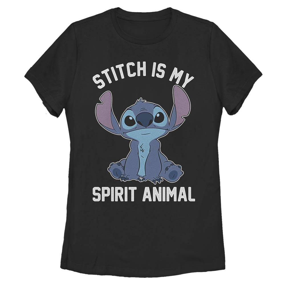 Camiseta de espíritu animal Stitch de Disney para mujer