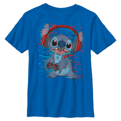 T-shirt graphique Gamer Disney Stitch pour garçon