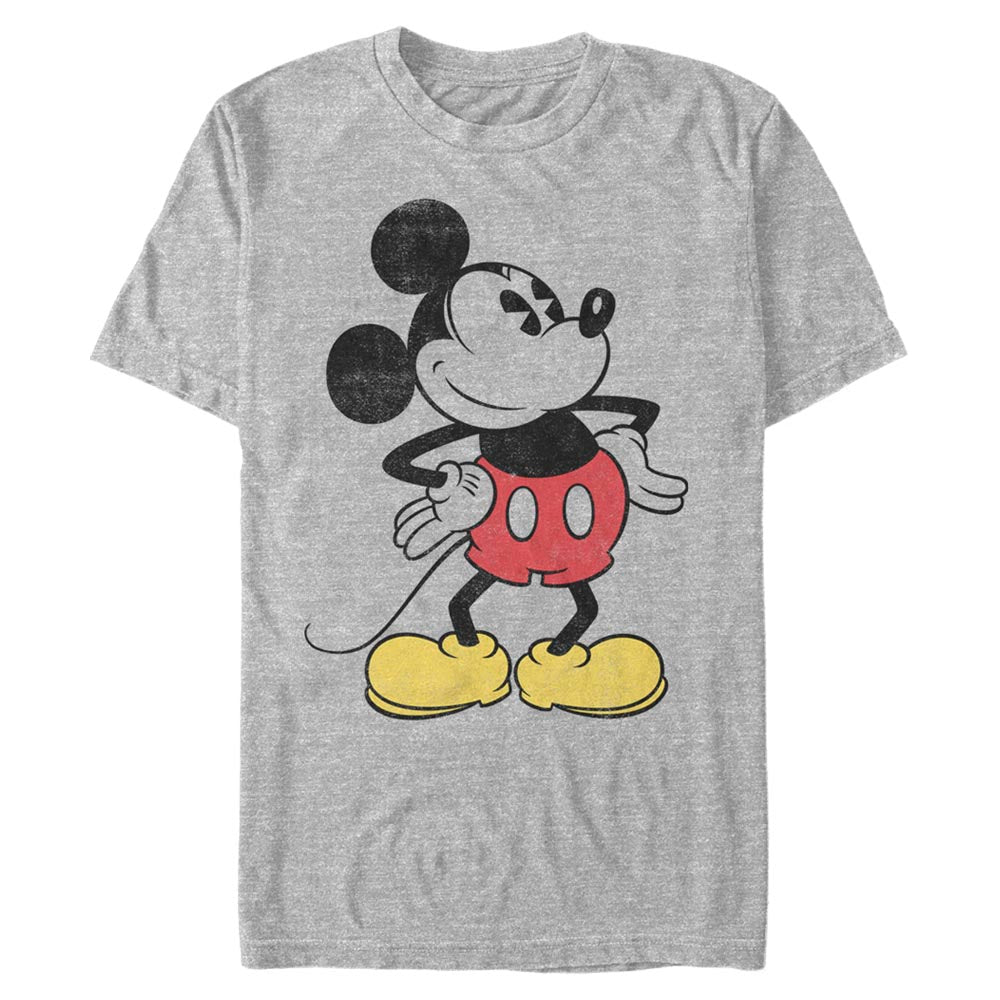 Camiseta Vintage de Mickey Mouse para Hombre de Disney