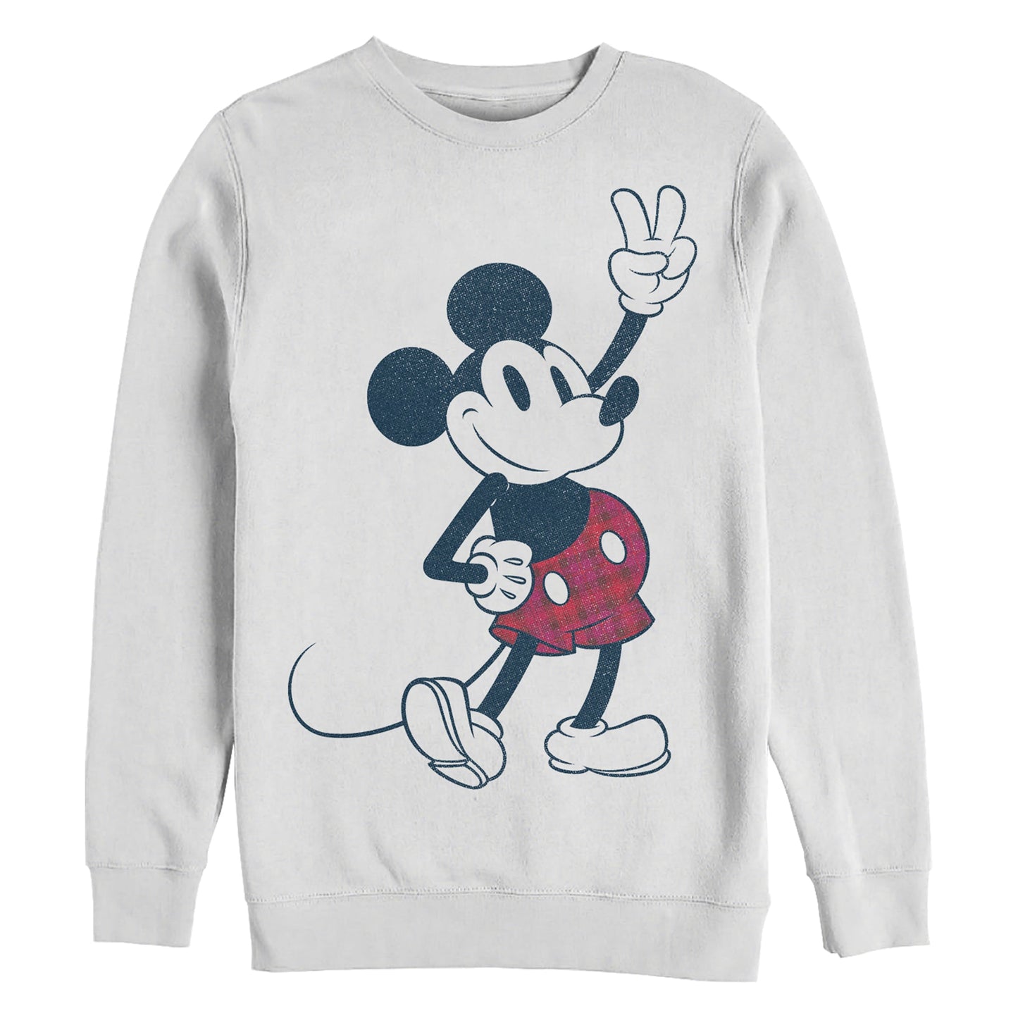 Sudadera de cuadros Mickey de Disney para hombres