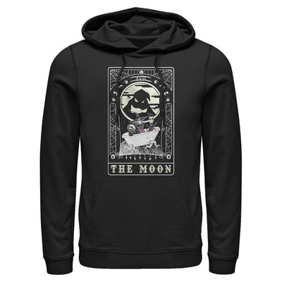 Men's Disney Oogie Boogie Moon Tarot Card Lightweight Hoodie
